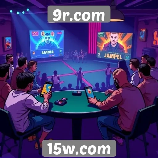 Comunidade de jogadores ativa no 9r.com