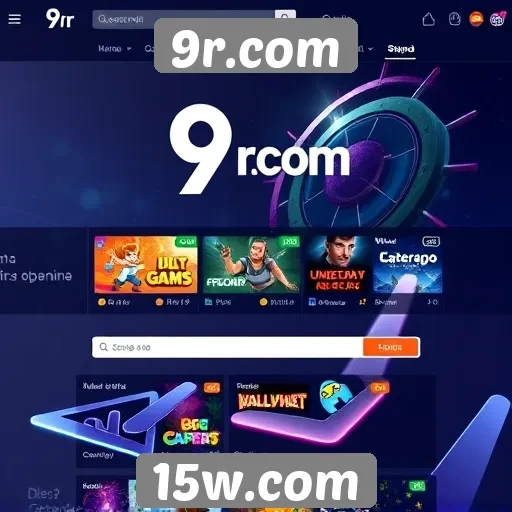 Interface e usabilidade do site 9r.com