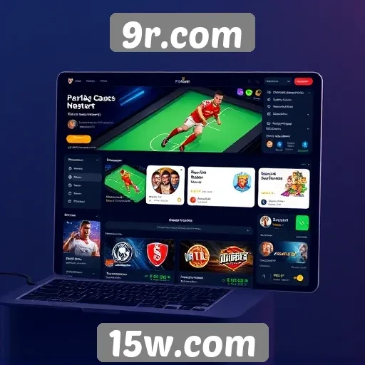 Avaliação da interface do usuário no 9r.com