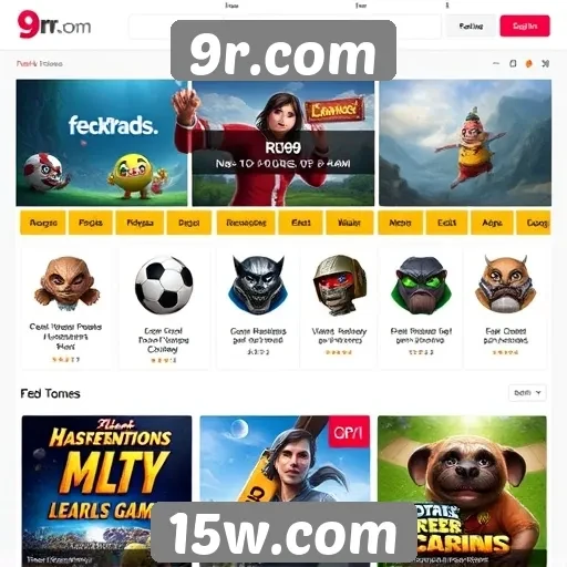 9r.com oferece diversidade de jogos online para todos os públicos